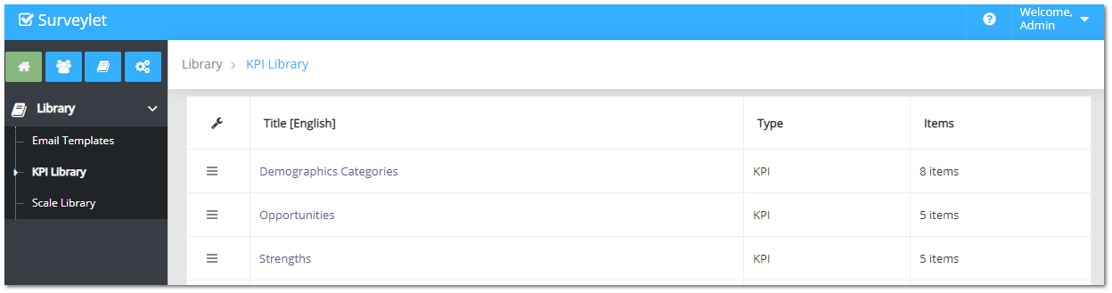 Add New Scale — configuration example
