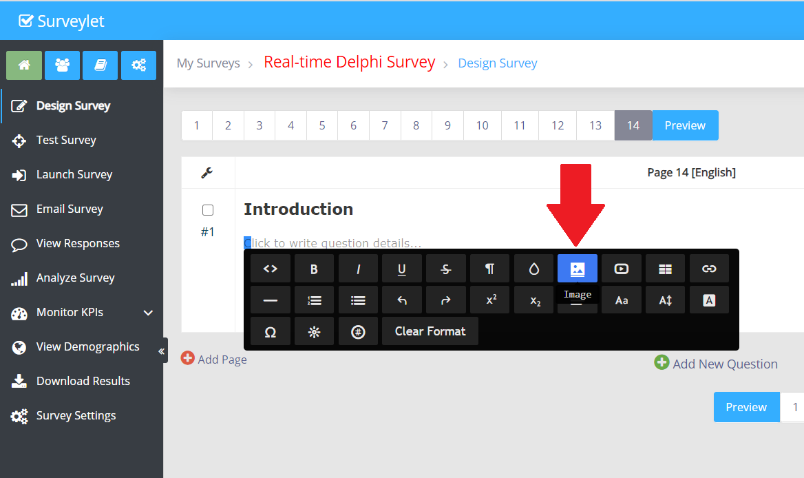 Image — configuration example
