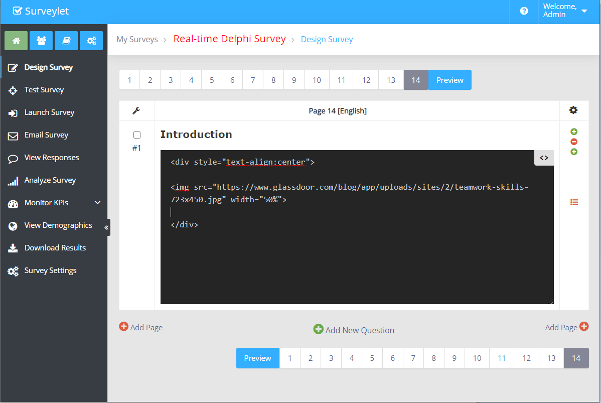 Image — configuration example