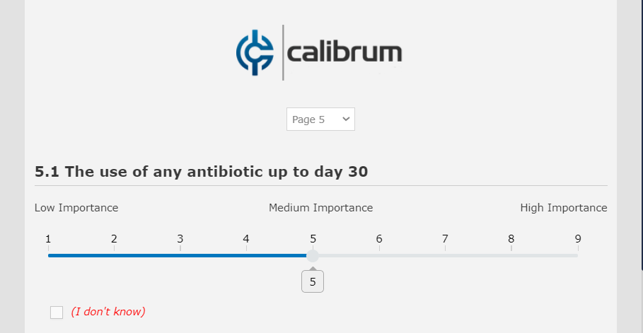 Multiple Choice Slider — configuration example