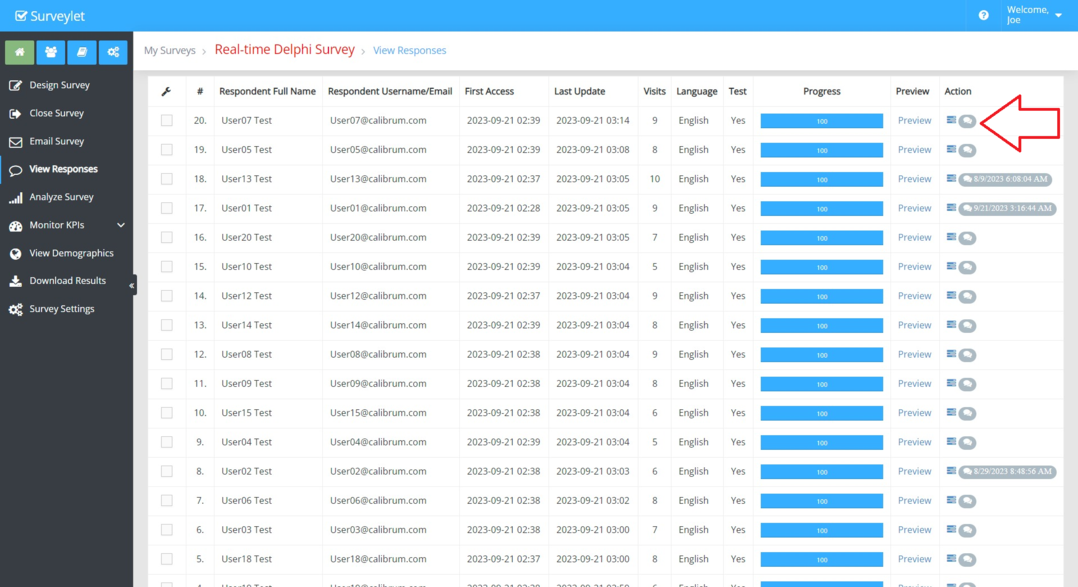 Panelists are not receiving my emails. — configuration example