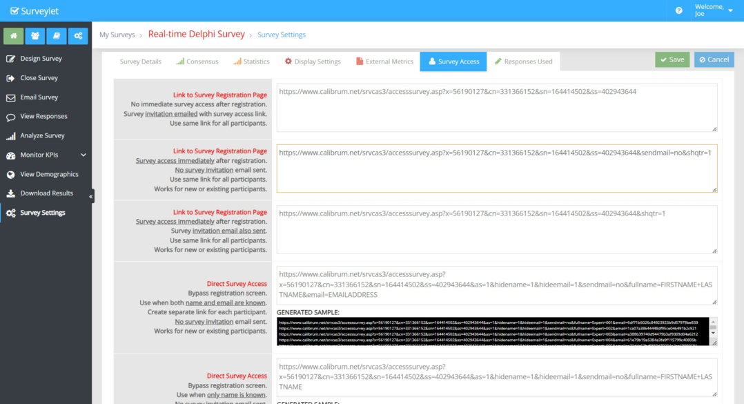 Panelists are not receiving my emails. — configuration example
