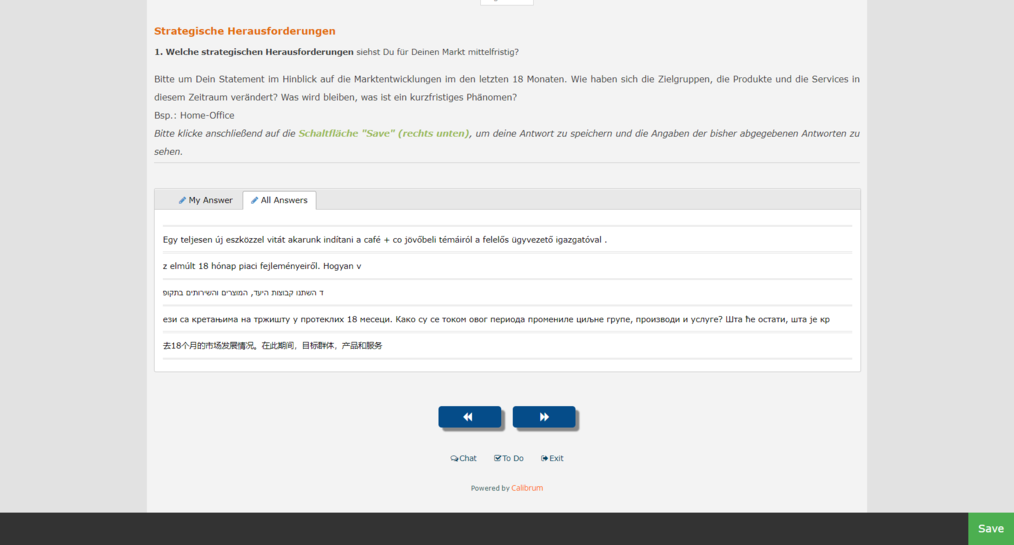 Survey Details Tab — configuration example