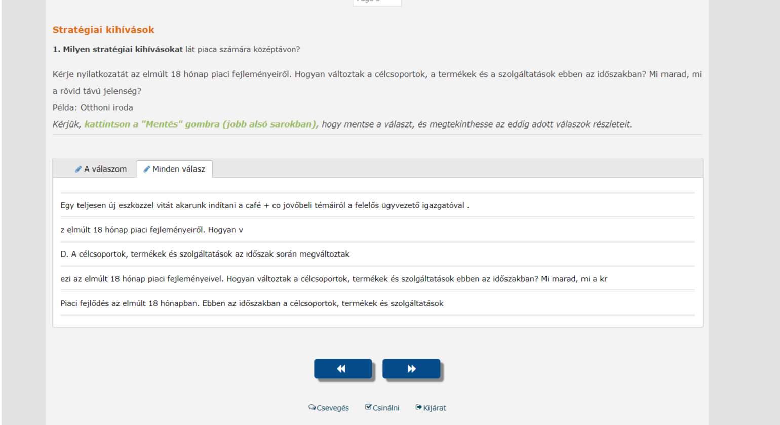 Survey Details Tab — configuration example