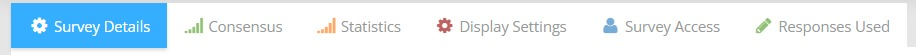 Survey Settings — configuration example