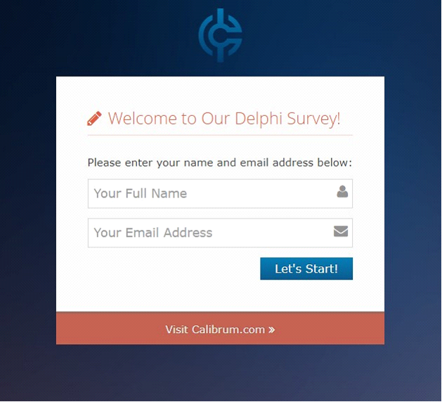 The original guide illustrates survey URL parameters. Use the links generated for your own survey.